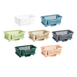 Kitchen Storage Dish Drying Rack Utensils Holder Strainers With Drain Tray Sink Drainer For Restaurant Countertop Dining Room