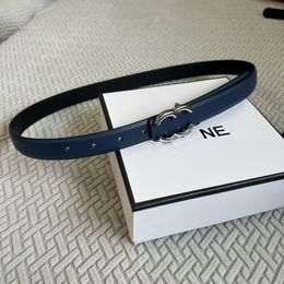 Women fashion belt Womens cowskin designer belts 2.5cm width 6 Colours size 95-115cm Letters buckle with dress shirt wholesale