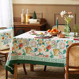 Table Cloth Christmas Home Docoration Linen Tablecloth El Wedding Party Modern