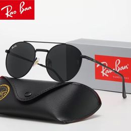 Men Rao Baa Sunglasses Classic Brand Retro women Sunglasses Luxury Designer Eyewear Ray Bans Metal Frame Designers Sun Glasses Woman with box ML 8234