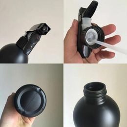 Liquid Soap Dispenser Plastic Bottle Spray Hairdressing Multifunction PE Water Sprayer 500ML Black DIY Tool For Barber Hair Salon