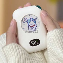 Space Heaters 2022 New Double-Sided Heating Hand Warmer Treasure Charging Bank Mobile Power Two-In-One Cute Creative Mini Three Optional YQ231116