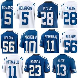 Wholesale Football Jersey custom men women youth Gardner Minshew II Jonathan Taylor DeForest Buckner T.Y. Hilton Deon Jackson Jake Funk