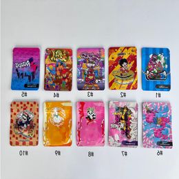 wholesale Frosted Colourful Aluminium Foil Zipper Lock Packaging Bag Resealable Mylar Pack Plastic Bags Rcxnx