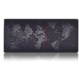 Mouse Pads Wrist Rests Pad Gaming Mat Extra Large World Map Mousepad Computer Mats Anti-Slip Natural Rubber With Locking Edge Olclu Dr Dhwaw