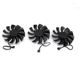 Fans Coolings Computer 86Mm/3.38In Pla09215B12H 4Pin 12V 0.55A Vga Fan Graphics Card Cooling For Evga Gtx 1080 Ti 11Gb Drop Delivery C Dhpjr