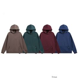 Sweatshirts Mens Womens Designer Hoodies Fashion Streetwear Represents Embroidered Hooded Sweatshirt with Chest Letter Embroidery Couple Loose Fit Mens Womens C