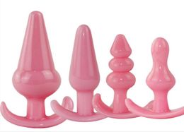 Massage Silicone Butt Plug Anal Plug Soft Erotic Anal Dildo Sexy Toys for Woman Men Gay Buttplug dildo for analAdult Sexy Products2944373