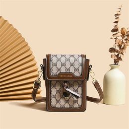 Bag 26% OFF Designer handbag Fashionable Small Square Mobile Case Spring/Summer New Style Versatile Women's One Shoulder Crossbody Bag
