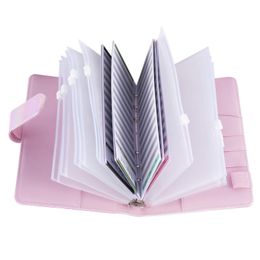 Gift Wrap Cash Envelopes For Budgeting Budget Binder With Zipper Third Generation Money Saving PinkGift