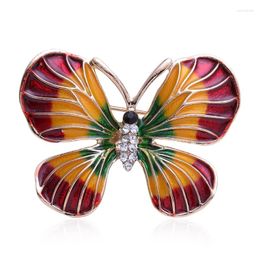 Brooches Selling 2023 High Auspicious Clever Little Pure And Fresh Butterfly Joker Costume Pectoral Flower Brooch