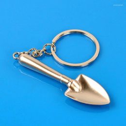 Keychains Mini Metal Wrench/Shovel Keychain Couple's Keyring Souvenirs Gift Car Pendant Ornament 1 Pc