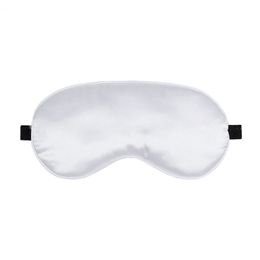 20pcs Party Favor Sublimation DIY White Blank Eye Sleep Coverings Silk Eye Mask