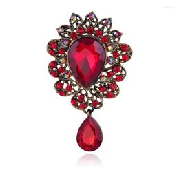 Brooches Wholesale Luxury Crystal Brooch Fashion Corsage Clothing Accessories Manufacturers Supply