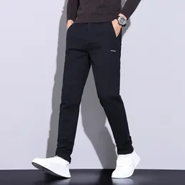 Men's Pants Casual Man Korean Fashion Sports Men Clothing Straight Leg Trousers Slim Fitting Elastic Long Sweatpants Joggers Male