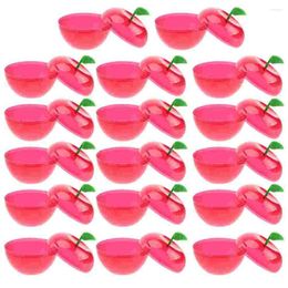 Gift Wrap 24 Pcs Cake Containers Candy Box For Kids Christmas Tree Apples Plastic Party Favours Cases Candies Distributions Jar