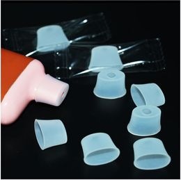 Disposable E-cigarettes Drip tip Test Transparent Disposable Cap Mouthpiece Silicone Tips Caps For BC5000 puffs Ecigs LL