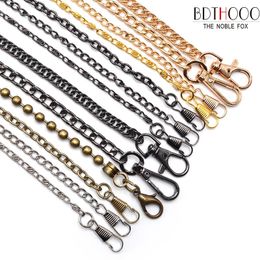 Accessori per parti di borse Catene metalliche da 120 cm per borsa con fibbie Tracolle Manici per borse 231116