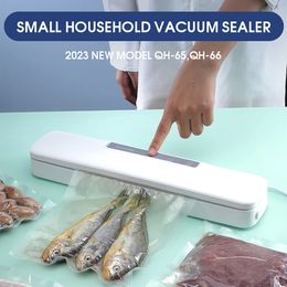 Other Kitchen Tools Dry Wet Food Vacuum Sealer Packaging Machine 220V Automatic Commercial Household with 10pcs bags 231116