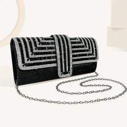 Evening Bag s Clutch Purses Sparkling Glitter Formal Party Wedding Cocktail Prom with Chain 231115