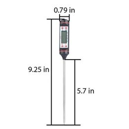 Household Thermometers Digital Bbq Thermometer Cooking Food Probe Meat Kitchen Instant Temperature Read Fast Shipment Drop Delivery Ho Dhnrk