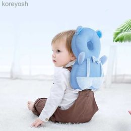 Pillows Toddler Head Protection Pad Baby Head Shape Sleep Pillow Neck Cute Drop Resistance Cushion Baby Safety Pillow Girl Boy HeadrestL231116