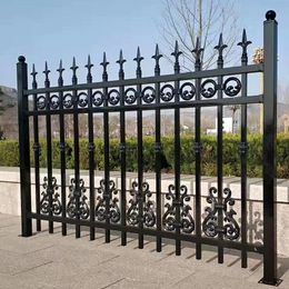 Iron craft guardrail, Architectural decoration metal, durable, beautiful and practical, factory direct sales, large quantity discount