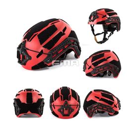 Ski Helmets Red Color FMA Tactical Airsoft Caiman Ballistic Helmet Outdoor Sports Climbing 231115