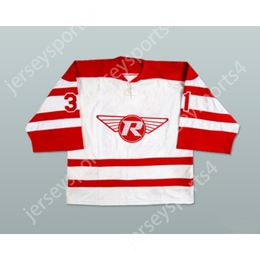 Custom ADAM DOBSON LONDON RACERS HOCKEY JERSEY NEW Top Stitched S-M-L-XL-XXL-3XL-4XL-5XL-6XL