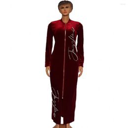 Ethnic Clothing African Dresses For Women 2023 Spring Africa Muslim Long Maxi Dress High Quality American Clothes