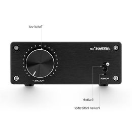 Freeshipping Power Amplifier 300Wx2 Class D Stereo Digital Audio Amp HiFi 20 Sound Amplifier Speaker Home Theatre DIY Eelti