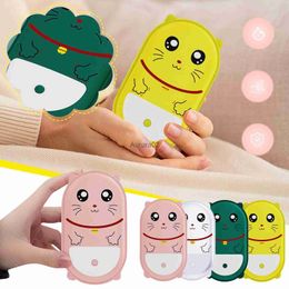Space Heaters Hand Warmers Disposable Gloves USB Two-in-one Control Warm Baby Charging Hand Warmer Rechargeable Reusable Pocket Warmers YQ231116
