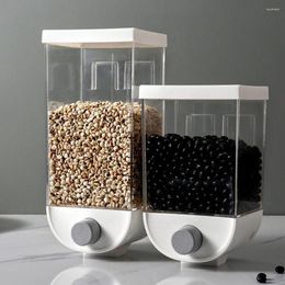 Storage Bottles Jars For Bulk Cereals Organisers Plastic Container Grain Or Food Dispenser Kitchen Organiser Organisation Box