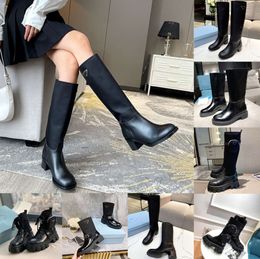 with box luxury designer Leather Women boots Desert Boot flamingos real leathers coarse Winter designers shoes platform martin martins uggdwd