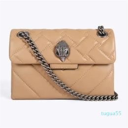 Mini Size Metal Chains Bags for Women Designer Bag Leather Cross Body Handbag