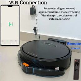 Vacuum Cleaners 3600PA Cleaner Remote Control Wireless AutoRecharge Sweeping Floor Cleaning Planned For Home 231116