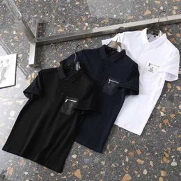 Men's Polos Designer Fashion Brand Polo Shirts Pocket Embroidery Sweatshirt t Shirt Men Women Pullover Tee Business Slim Tshirt Summer Short Sleeve Tops IZ9W