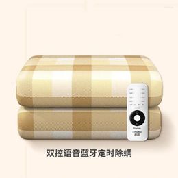 Blankets Thick Electric Blanket Uk Plug Controller Winter Heating Bed Manta Termica Estetica Eletrica Corporal 110v
