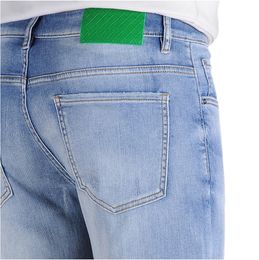 Men's Jeans Spring Summer Thin Denim Slim Fit European American High-end Brand Small Straight Pants JH6056-9