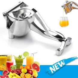 Juicers Manual Juice Squeezer Aluminium Alloy Hand Pressure Juicer Pomegranate Orange Lemon Sugar Cane Fresh Fruit3312