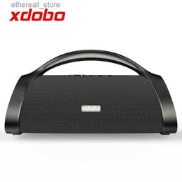 Cell Phone Speakers Xdobo Beast 1982 120W High Power Bluetooth Speaker Outdoor Subwoofer Portable Wireless Music Player TWS Audio With Microphone Q231117