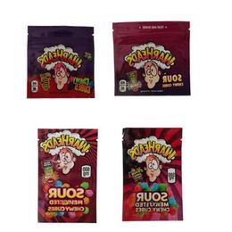 mylar packaging bags chewy cubes warheads 3 side seal zipper pack Awnxp