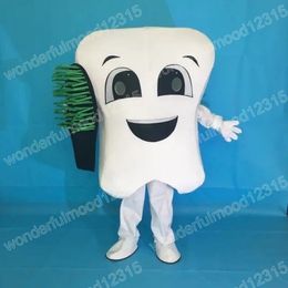 Performance tooth Mascot Costumes Cartoon Carnival Hallowen Gifts Unisex Fancy Games Outfit Holiday Outdoor Advertising Outfit Suit