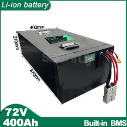 72V 400AH Li ion With Charger Lithium Polymer Battery Perfect For 17KW 20KW Bike Tricycle Scooter Motorcycle Electric Vechile