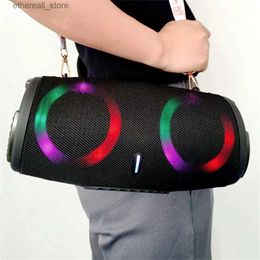 Cell Phone Speakers Portable Waterproof 100W High Power Bluetooth Speaker RGB Colourful Light Wireless Subwoofer 360 Stereo Surround TWS FM Q231118