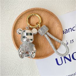 Keychains & Lanyards Bear Claw Chain Colorful Little Bear Keychain Pendant Cute Keychain Pendant Claw Machine Activity GiftWholesale of goods AR52