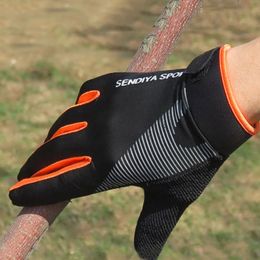 Sports Gloves Anti slip bicycle gloves touch screen outdoor warm all finger skiing sports 231117