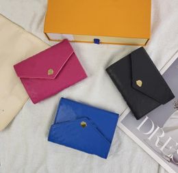 Wallet Women Bag Genuine Leather Purse Card Slot Coin Bags Superior Quality Female Credit Card Holder with Box Gift