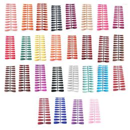 False Nails Long Fake Handheld Colorful Fingernail Manicure DIY Fashionable Beauty Accessories Manicures Glossy Tips