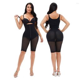 Women's Shapers Women's Shapewear Postpartum Shaping Abdominal Girdle Slimming Waist Trainer Zipper Firm Flat Stomach Hip Lift Full Body